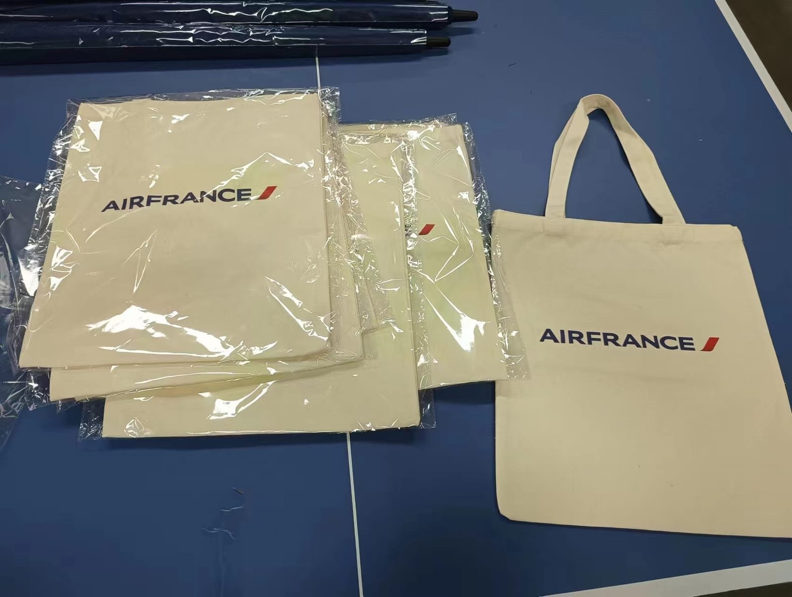 Sac personnalisé Air France goodies