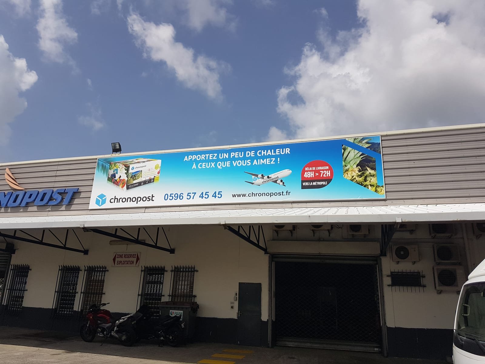 Imprimerie en Martinique — réalisation Freshprint grand format