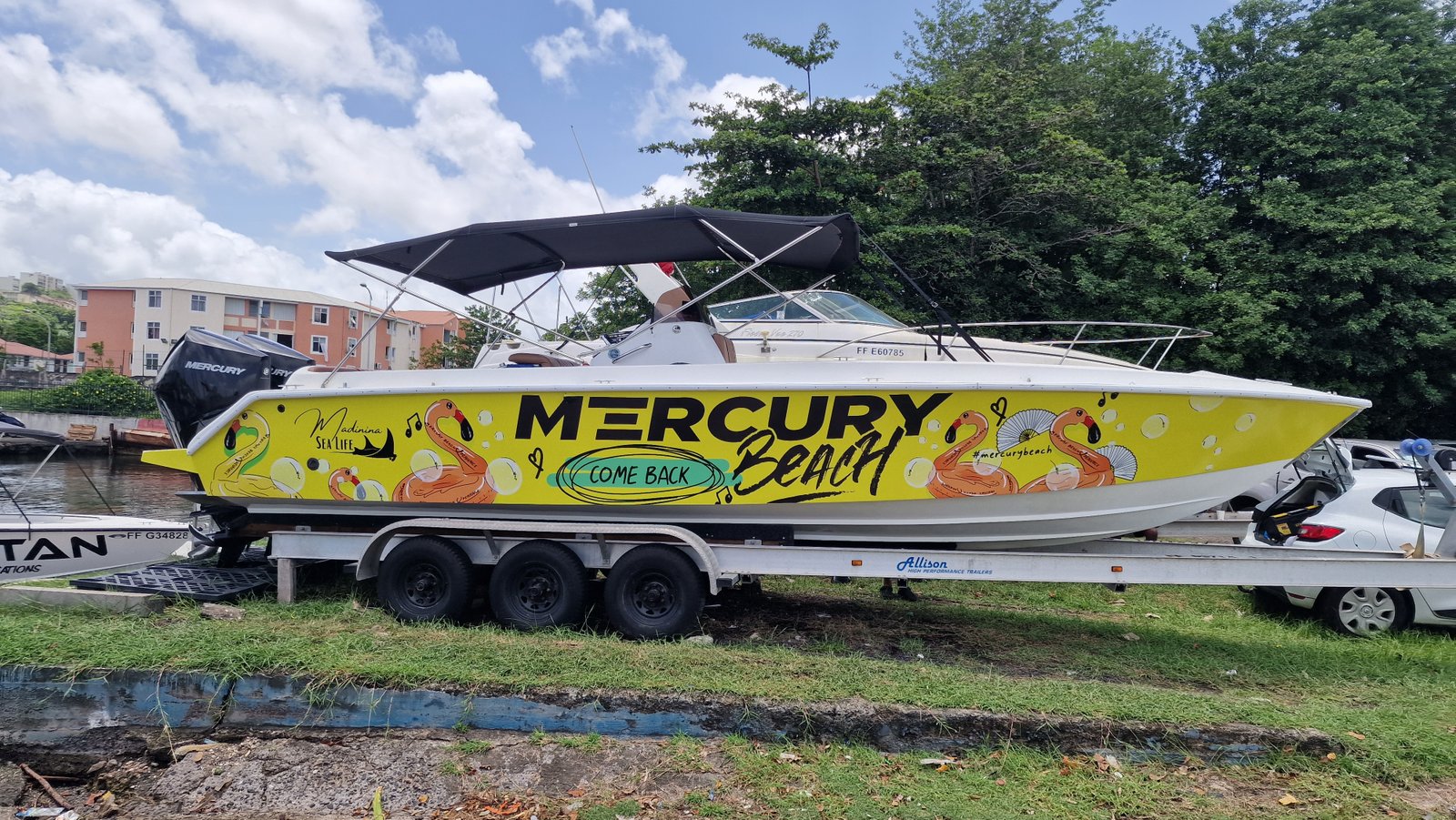 Covering Bateau Mercury